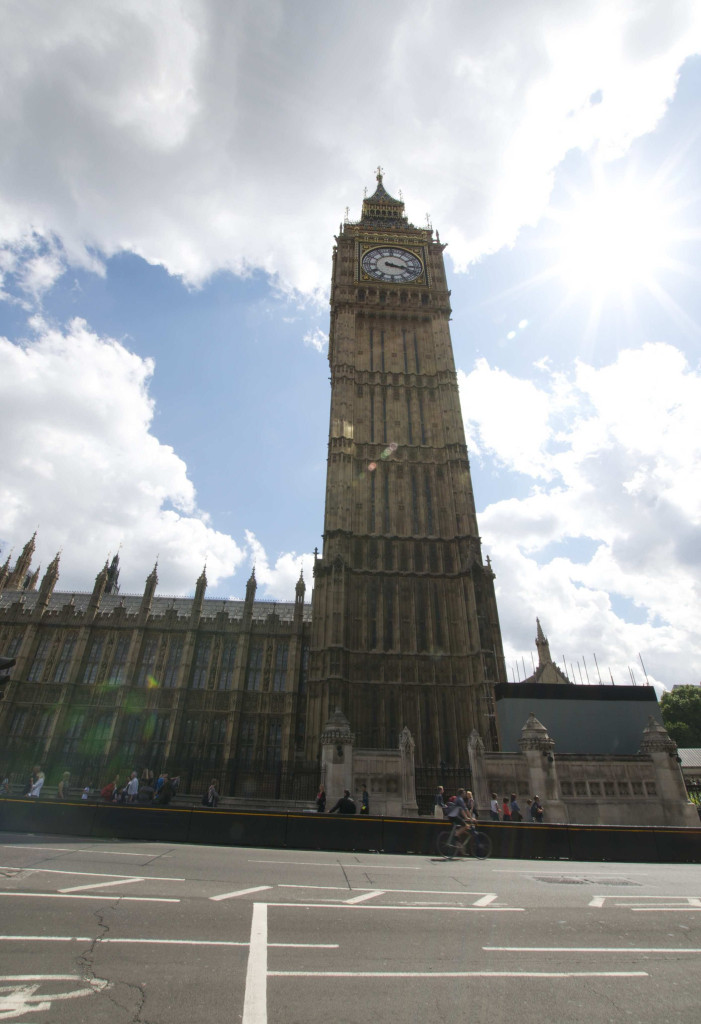 Big Ben - just one of the stops on our short sightseeing tour.
