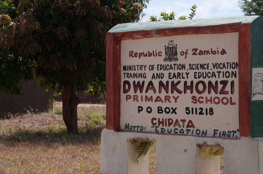 Dwankhozi Primary School has a new sign - and is now classified as a Primary school rather than a basic school.